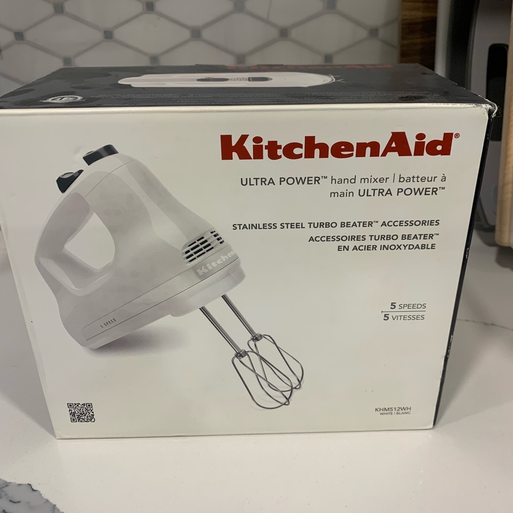KitchenAid hand mixer